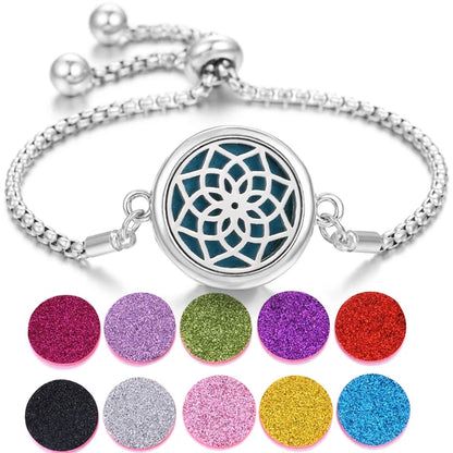 Bracelet Stainless Steel Perfume Locket