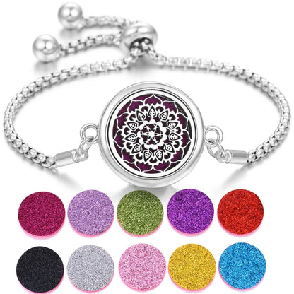 Bracelet Stainless Steel Perfume Locket